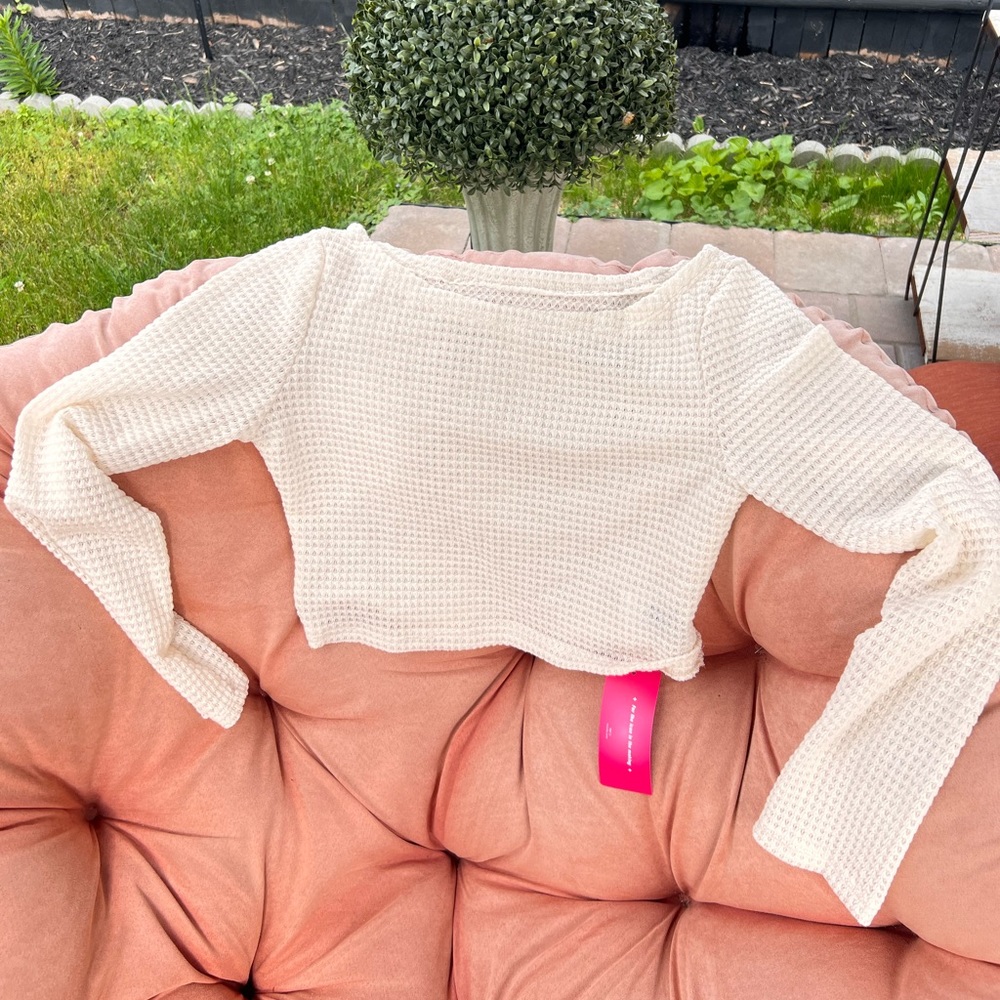 KNIT CROP TOP 👚